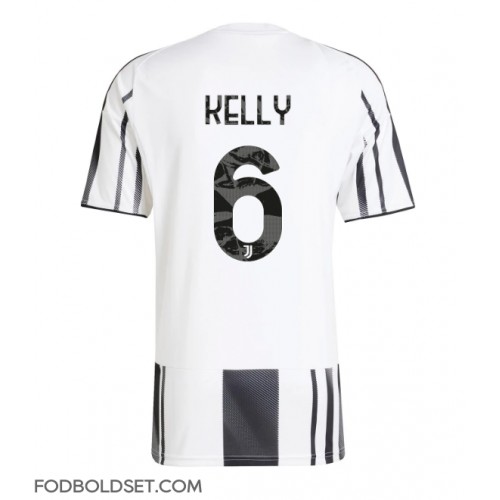 Juventus Lloyd Kelly #6 Hjemmebanetrøje 2025-26 Kortærmet